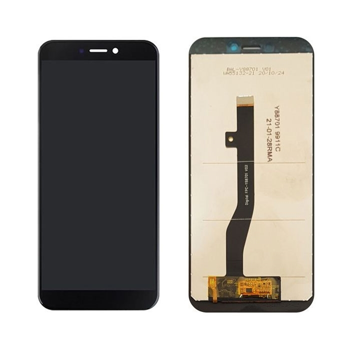 Οθόνη LCD με Μηχανισμό Αφής για Oukitel WP5 - Χρώμα: Μαύρο