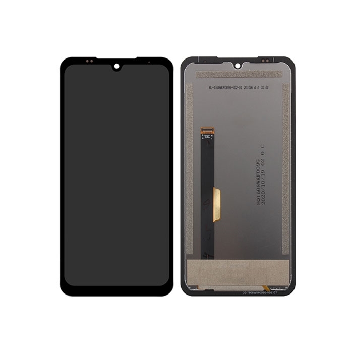 OEM Οθόνη LCD με Μηχανισμό Αφής για Ulefone Armor 8 - Χρώμα: Μαύρο