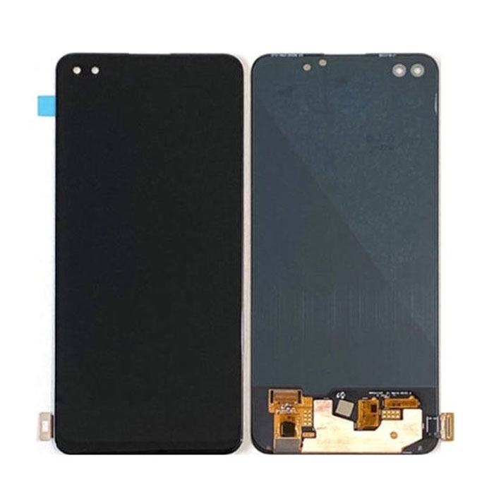 OEM Οθόνη LCD με Μηχανισμό Αφής για Oppo Reno 4 5G - Χρώμα: Μαύρο