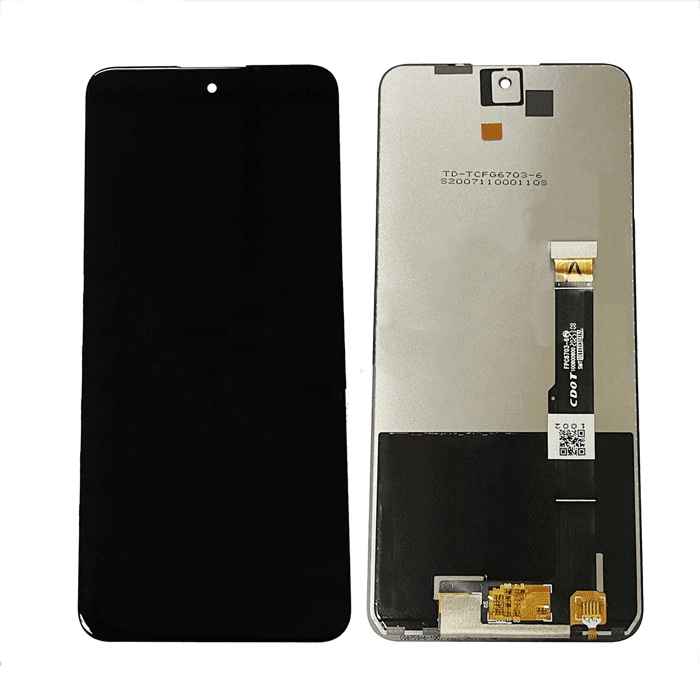 OEM Οθόνη LCD με Μηχανισμό Αφής για TCL 20L Plus - Χρώμα: Μαύρο