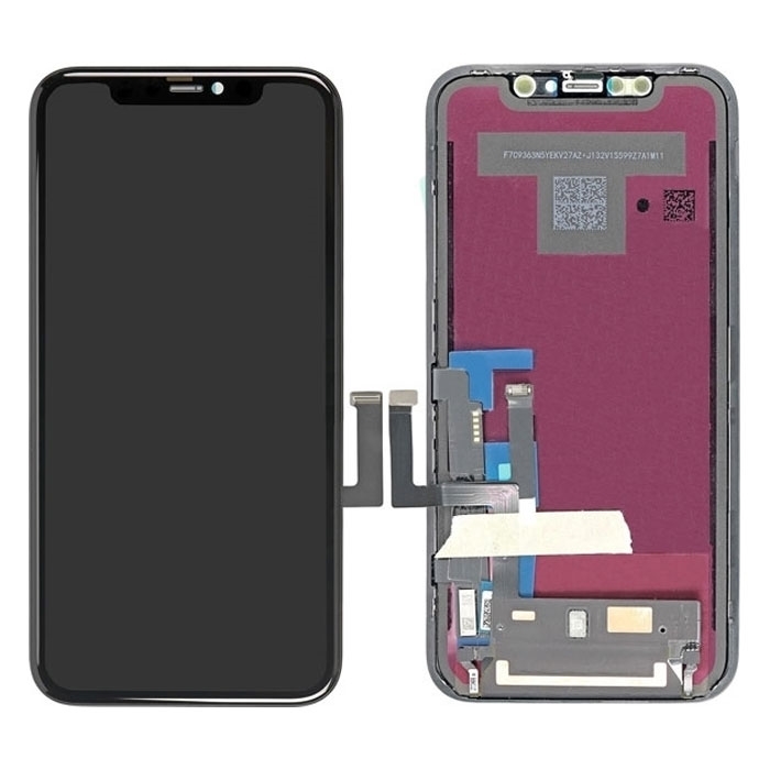 Refurbished Οθόνη LCD με Μηχανισμό Αφής για iPhone 11 - Χρώμα: Μαύρο