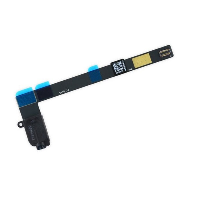 Καλωδιοταινία Βύσματος Ακουστικών / Audio Jack Flex για iPad Mini 4 - Χρώμα: Μαύρο