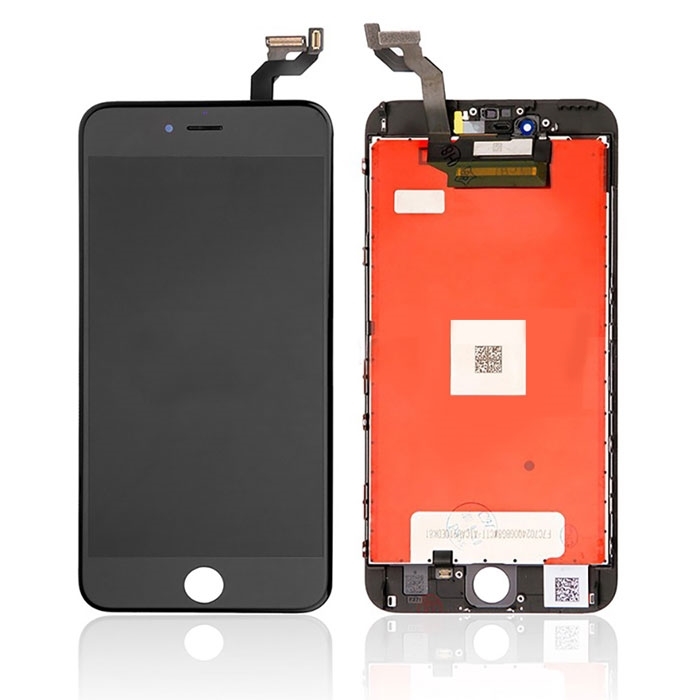 Refurbished Οθόνη LCD με Μηχανισμό Αφής για iPhone 6s - Χρώμα: Μαύρο
