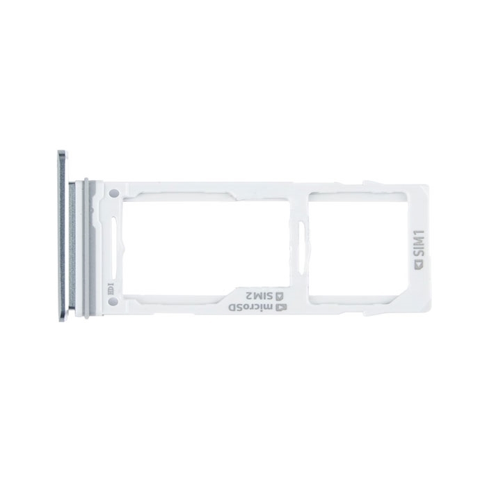 Γνήσια Υποδοχή Κάρτας Dual SIM και SD (SIM Tray) για Samsung Galaxy S9 G960F / Galaxy S9 Plus G965F GH98-42575C - Χρώμα: Γκρι