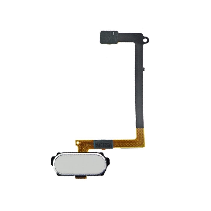 Γνήσιο Κεντρικό Κουμπί / Home Button για Samsung Galaxy S6 G920 (Service Pack) GH96-08166A - Χρώμα: Λευκό