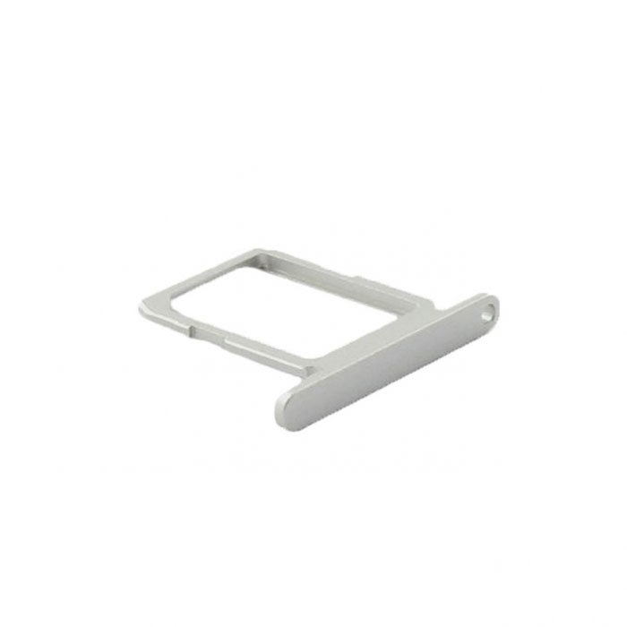 Γνήσια Υποδοχή Κάρτας Sim Tray (Single) για Samsung Galaxy S6 SM-G920 GH64-04556B/GH64-04984B Χρώμα: Ασημί