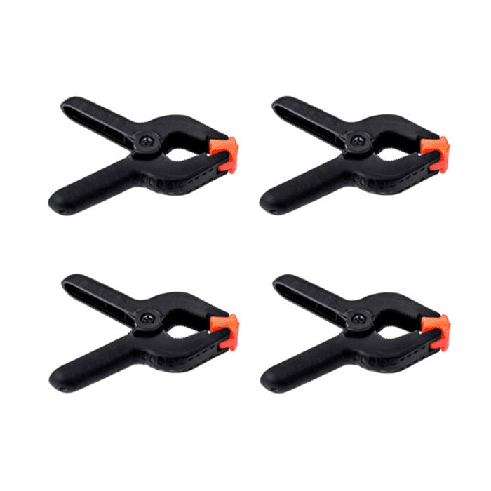 Πλαστικά Κλιπάκια / Plastic Spring Clamps 1.5" 4τμχ
