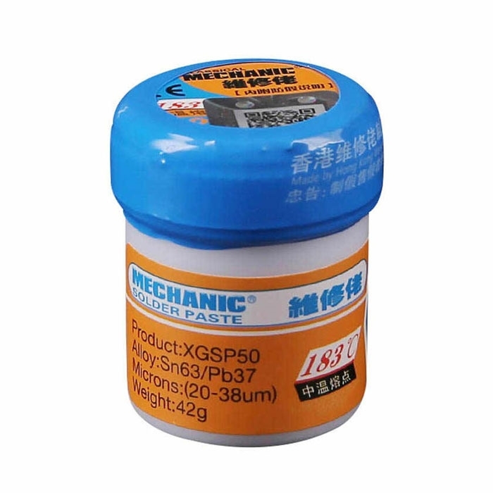 MECHANIC Πάστα Συγκόλλησης με Μόλυβδο / Soldering Welding Paste XGSP50 42g