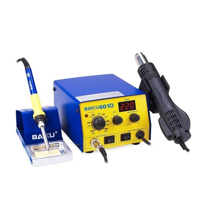 Baku BK-601D Σταθμός Θερμού Αέρα και Συγκόλλησης 500W