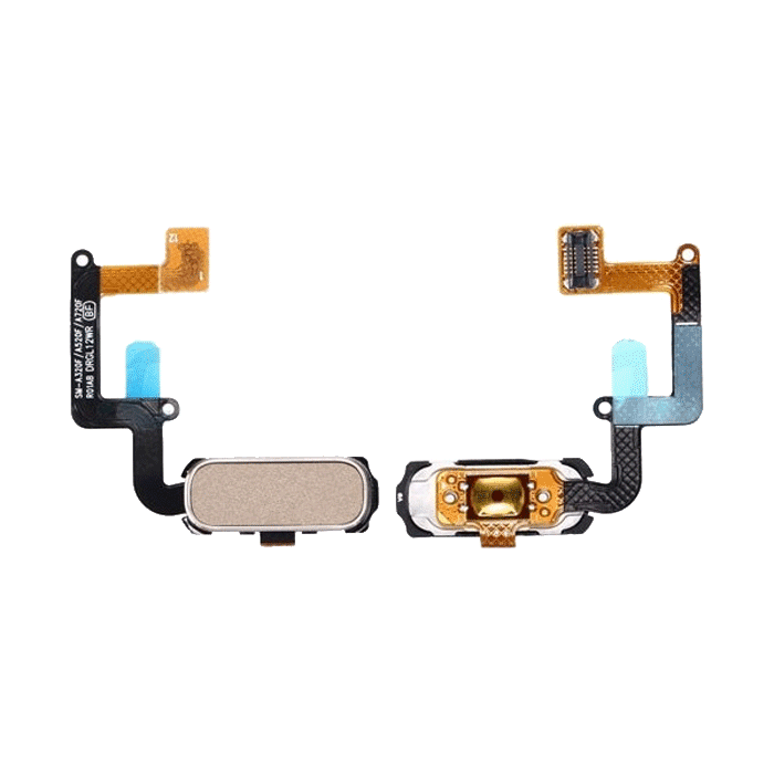 Καλωδιοταινία Κεντρικού Κουμπιού / Home Button Flex για Samsung Galaxy A5 2017 A520F - Χρώμα: χρυσό