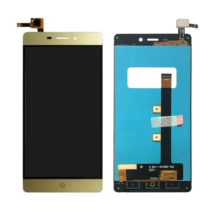 OEM Οθόνη LCD με Μηχανισμό Αφής για ZTE Blade V580 - Χρώμα: Χρυσό