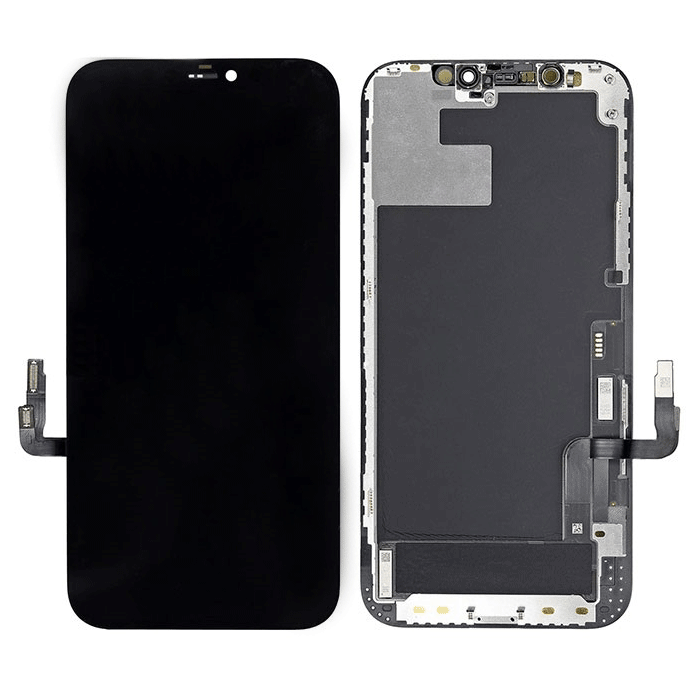 Incell Full HD Οθόνη LCD με Μηχανισμό Αφής για iPhone 12/12 Pro - Χρώμα: Μαύρο