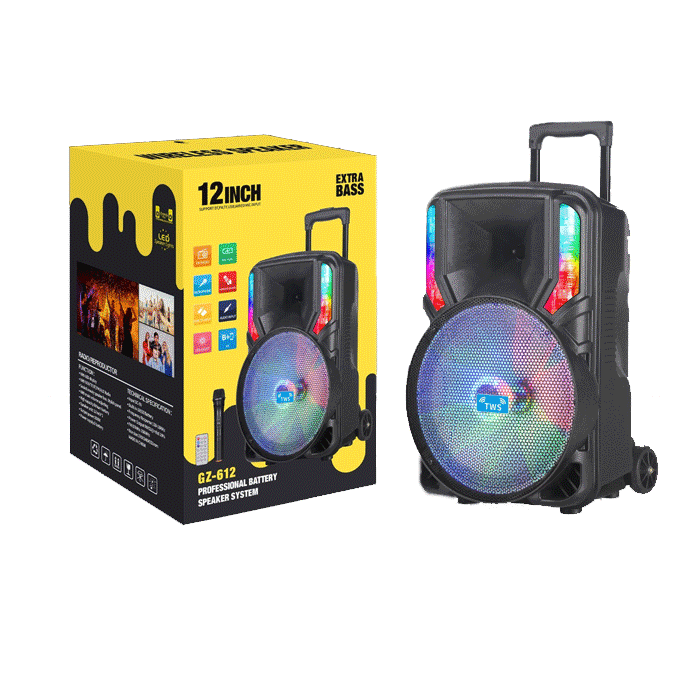 PZX GZ-615 Bluetooth Φορητό ηχείο - Wireless Portable Speaker 15''