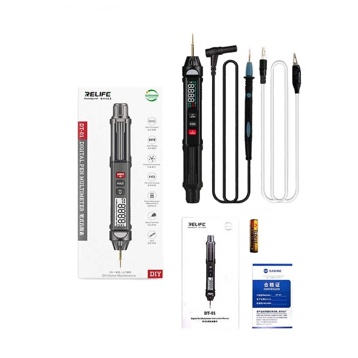 Relife DT-01 Έξυπνο Μίνι Πολύμετρο / Relife DT-01 Smart Pen Mini Multimeter