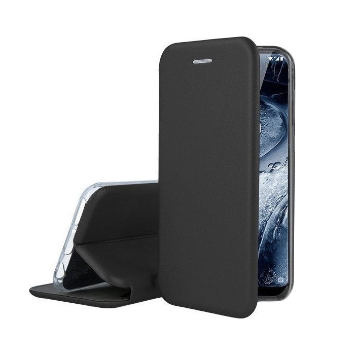 OEM Θήκη Βιβλίο Smart Magnet Elegance Book για Xiaomi Redmi 10 - Χρώμα: Μαύρο