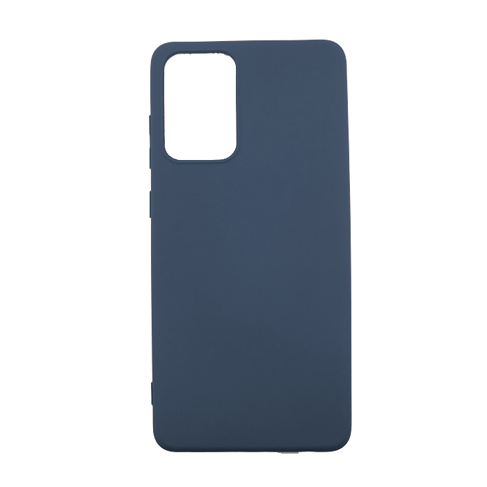 Θήκη Πλάτης Σιλικόνης Soft Back Cover για Samsung A72 4G A725F - Χρώμα: Σκούρο Μπλέ