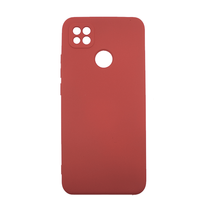 Θήκη Πλάτης Σιλικόνης Soft Back Cover για Xiaomi Redmi 9C - Χρώμα: Κόκκινο