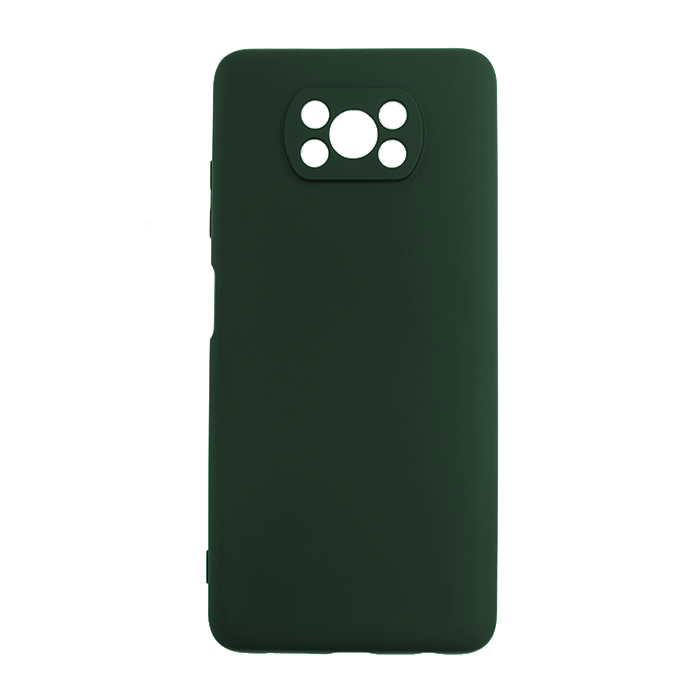 Θήκη Πλάτης Σιλικόνης Soft Back Cover για Xiaomi POCO X3 PRO - Χρώμα: Πράσινο