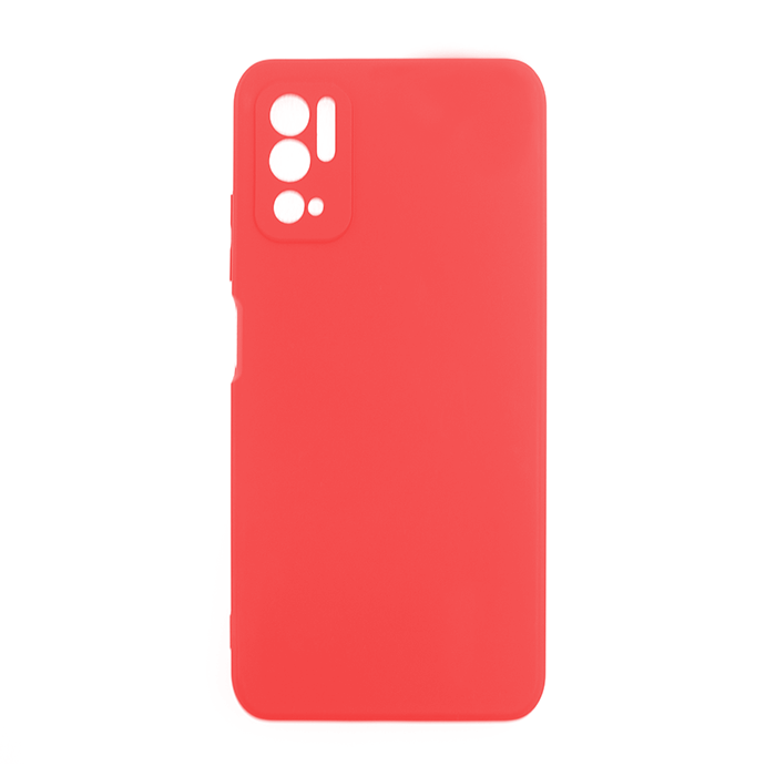Θήκη Πλάτης Σιλικόνης Soft Back Cover για Xiaomi POCO M3 Pro 5G - Χρώμα: Κόκκινο