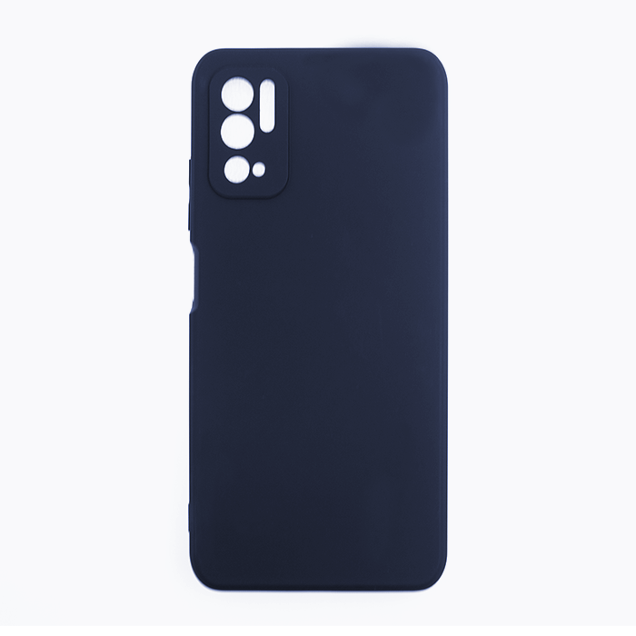 Θήκη Πλάτης Σιλικόνης Soft Back Cover για Xiaomi POCO M3 Pro 5G - Χρώμα: Σκούρο Μπλέ