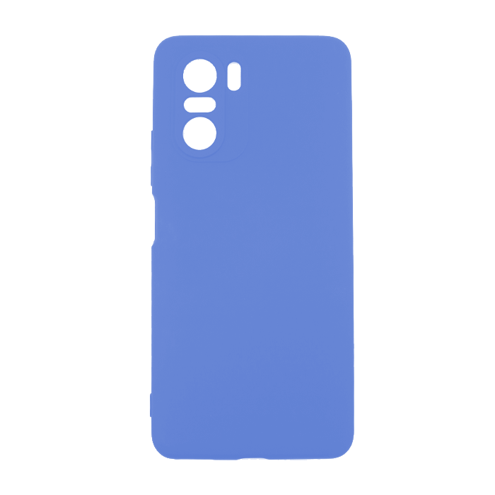 Θήκη Πλάτης Σιλικόνης Soft Back Cover για Xiaomi POCO F3 - Χρώμα: Απαλό Μπλέ