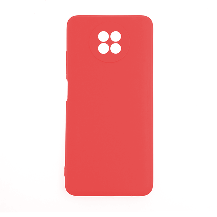 Θήκη Πλάτης Σιλικόνης Soft Back Cover για Xiaomi Redmi Note 9T - Χρώμα: Κόκκινο