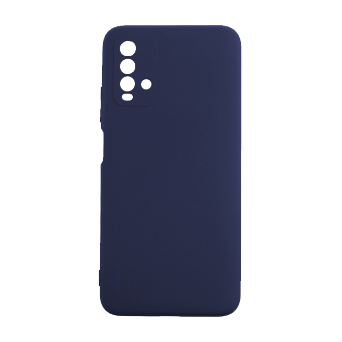Θήκη Πλάτης Σιλικόνης Soft Back Cover για Xiaomi Redmi 9T - Χρώμα: Σκούρο Μπλέ