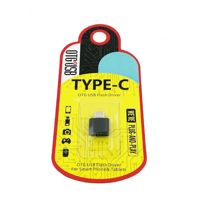 OEM Smart phone Adapter MicroUSB (Female) to Type-C (Male) - Χρώμα: Μαύρο