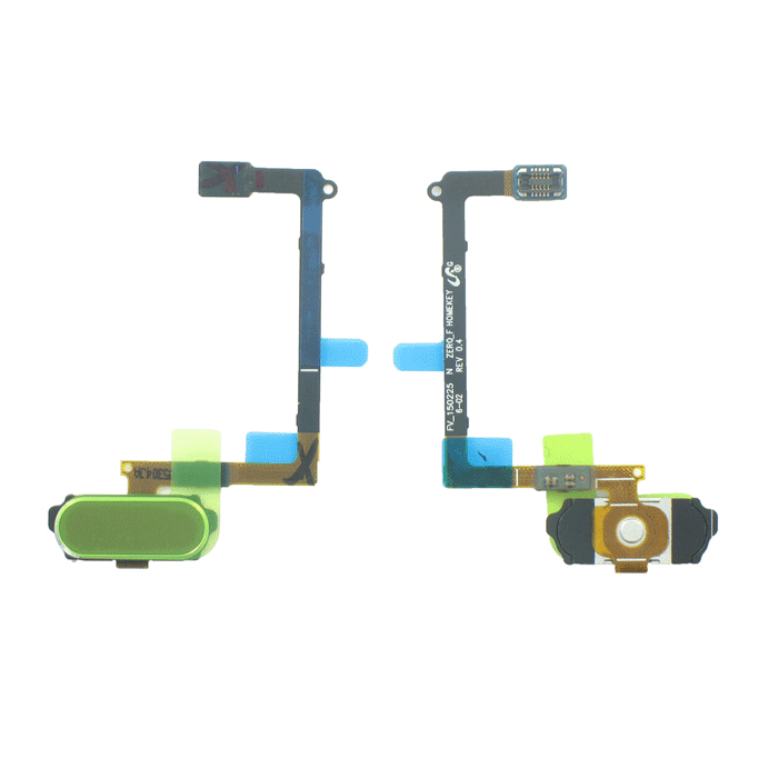 Γνήσιο Κεντρικό Κουμπί / Home Button Flex για Samsung Galaxy S6 G920F (Service Pack) GH96-08166C - Χρώμα: Χρυσό