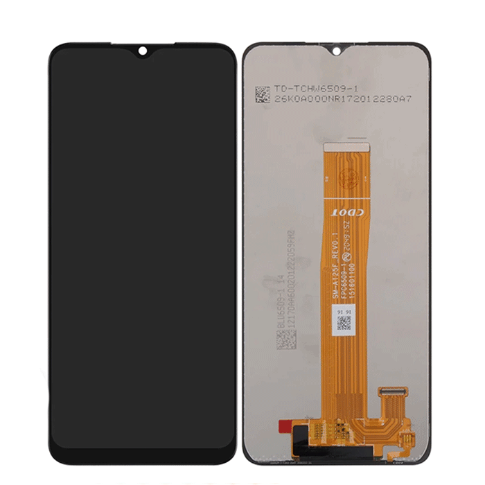 Incell Οθόνη LCD με Μηχανισμό Αφής Assembly για Samsung Galaxy A12 A125 - Χρώμα: Μαύρο