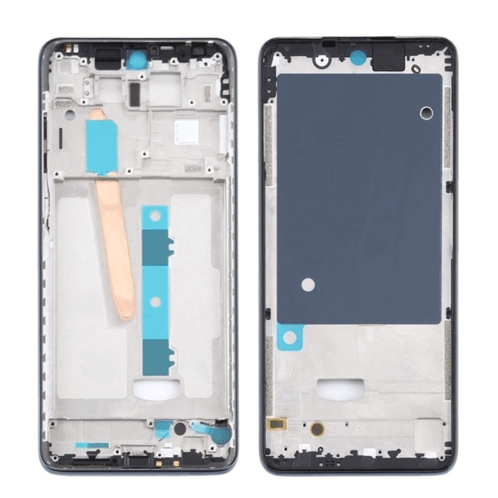 Μπροστινό Πλαίσιο Οθόνης Front LCD Frame για Xiaomi Poco X3/ Poco X3 NFC - Χρώμα: Γκρι