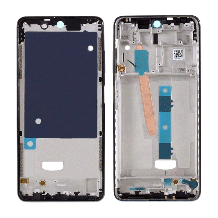 Μεσαίο Πλαίσιο Middle Frame για Xiaomi Poco X3 Pro - Χρώμα: Μαύρο