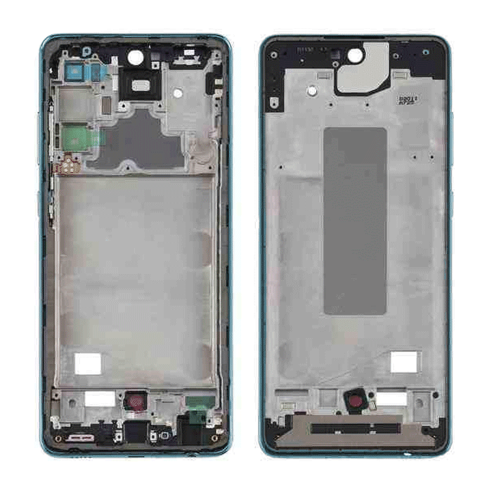 Μεσαίο Πλαίσιο Middle Frame για Samsung Galaxy A72 - Χρώμα: Μπλε