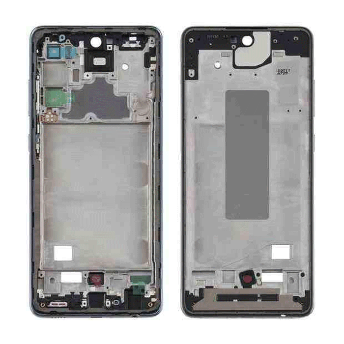 Μεσαίο Πλαίσιο Middle Frame για Samsung Galaxy A72 - Χρώμα: Μαύρο