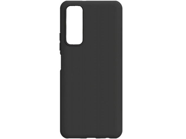 Θήκη Πλάτης Σιλικόνης Back Cover για Huawei P Smart 2021 - Χρώμα: Μαύρο