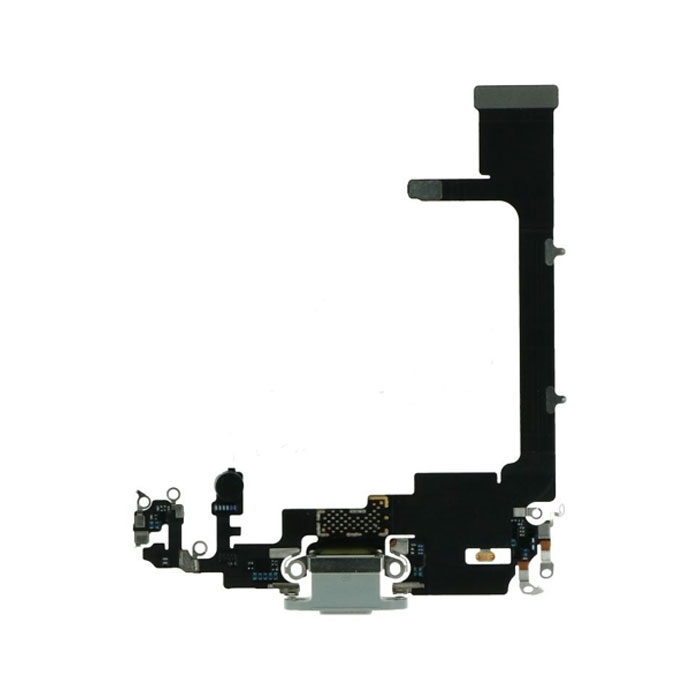 Καλωδιοταινία Φόρτισης / Charging Flex για Apple iPhone 11 Pro - Χρώμα: Λευκό