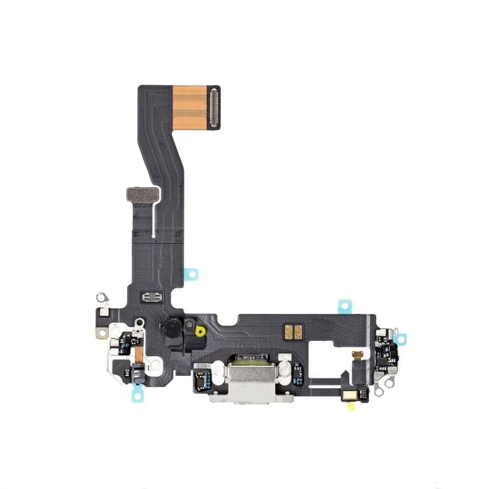 Καλωδιοταινία Φόρτισης / Charging Flex για Apple iPhone 12 / 12 Pro - Χρώμα: Λευκό