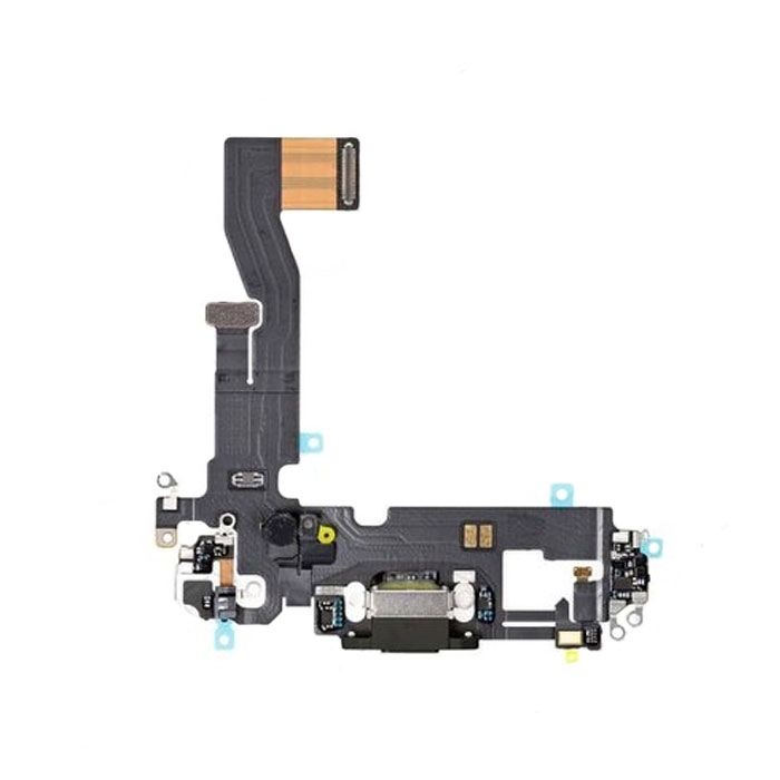 Καλωδιοταινία Φόρτισης / Charging Flex για Apple iPhone 12 / 12 Pro - Χρώμα: Μαύρο