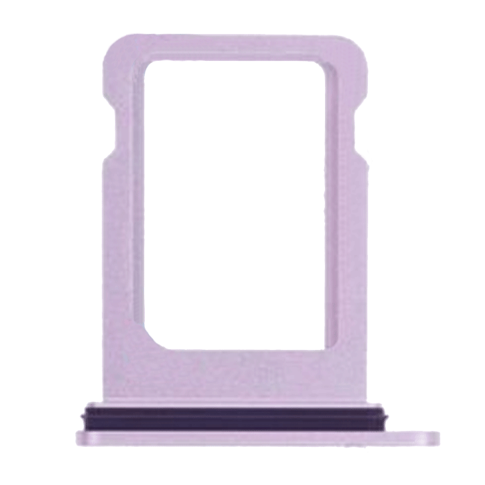 Υποδοχή Κάρτας Single SIM Tray για Apple iPhone 12 - Χρώμα: Μωβ
