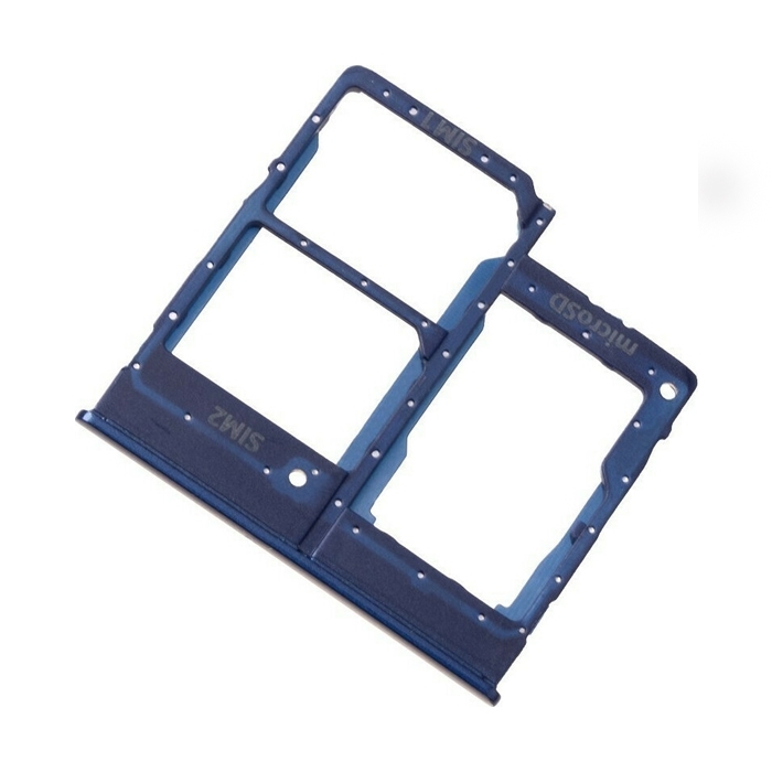 Υποδοχή Κάρτας Dual SIM και SD (SIM Tray) για Samsung Galaxy A31 A315 - Χρώμα: Μπλε