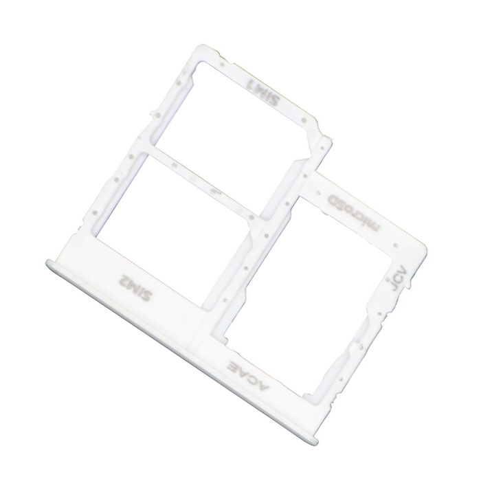Υποδοχή Κάρτας Dual SIM και SD (SIM Tray) για Samsung Galaxy A31 A315 - Χρώμα: Λευκό
