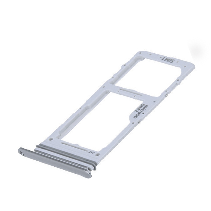 Υποδοχή Κάρτας Dual SIM και SD (SIM Tray) για Samsung Galaxy Note 10 Lite N770 - Χρώμα: Λευκό
