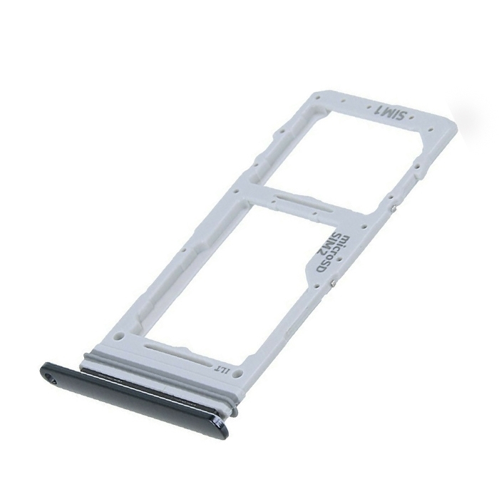 Υποδοχή Κάρτας Dual SIM και SD (SIM Tray) για Samsung Galaxy Note 10 Lite N770 - Χρώμα: Μαύρο
