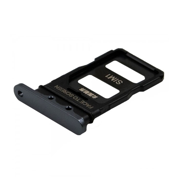 Υποδοχή κάρτας Dual SIM Tray για Xiaomi Mi 11 - Χρώμα: Midnight Gray