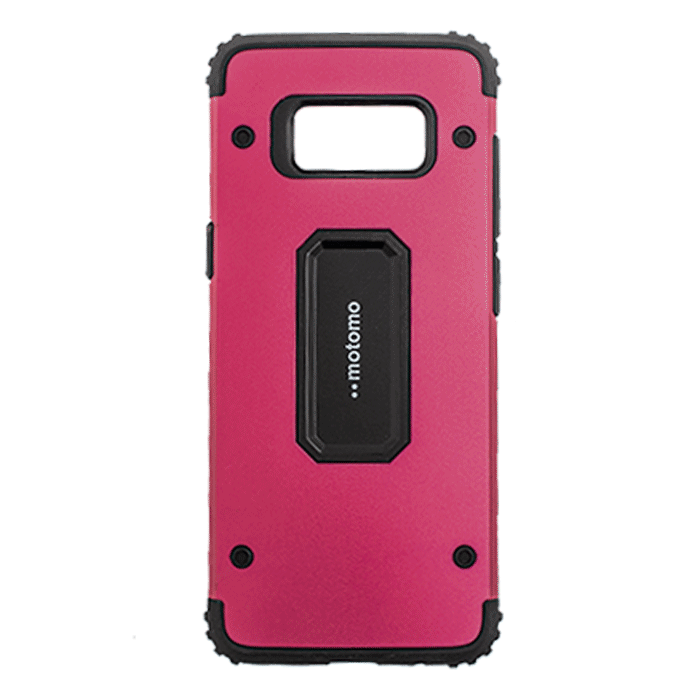 Θήκη Motomo Shockproof Metal για Samsung G955F Galaxy S8 Plus - Χρώμα: Φούξια