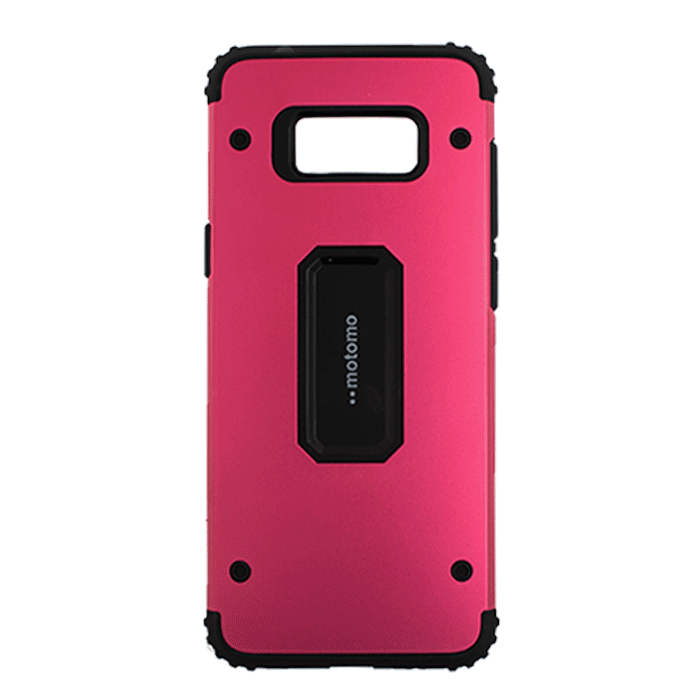 Θήκη Motomo Shockproof Metal για Samsung G950F Galaxy S8 - Χρώμα: Φούξια