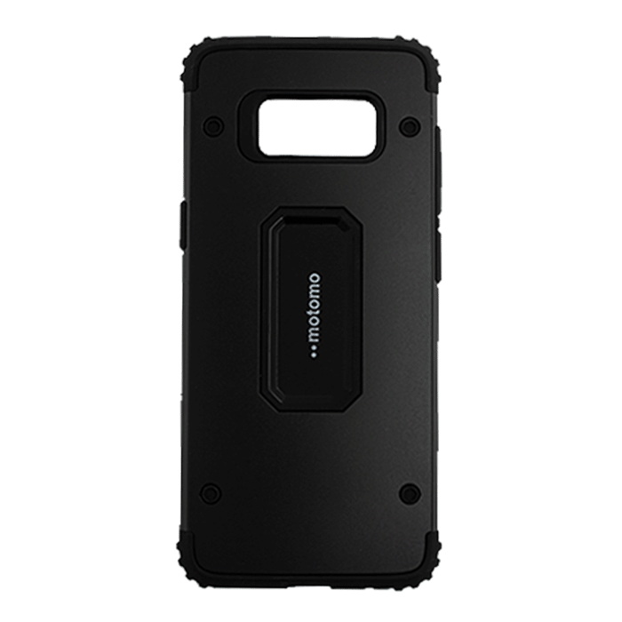 Θήκη Motomo Shockproof Metal για Samsung G950F Galaxy S8 - Χρώμα: Μαύρο