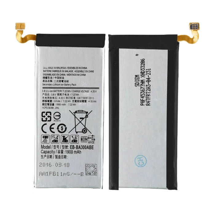 Μπαταρία Συμβατή για Samsung Galaxy EB-BA300ABE A300F A3 2015 - 1900 mAh