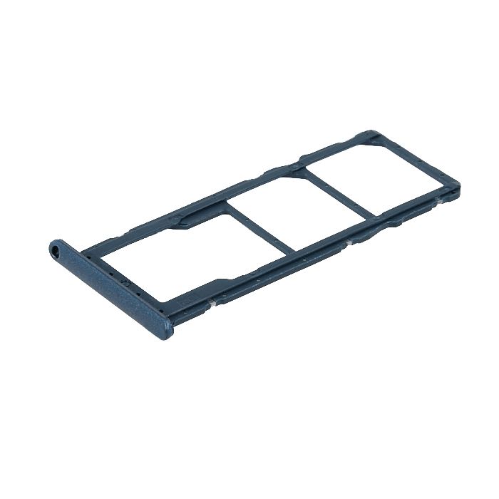 Υποδοχή κάρτας Dual SIM Tray για Huawei Y6 2019/Y6S/Y6P/HONOR 8A - Χρώμα: Μπλε