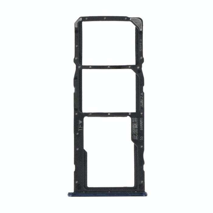 Υποδοχή κάρτας Dual SIM Tray για Huawei Y5p - Χρώμα: Μπλε